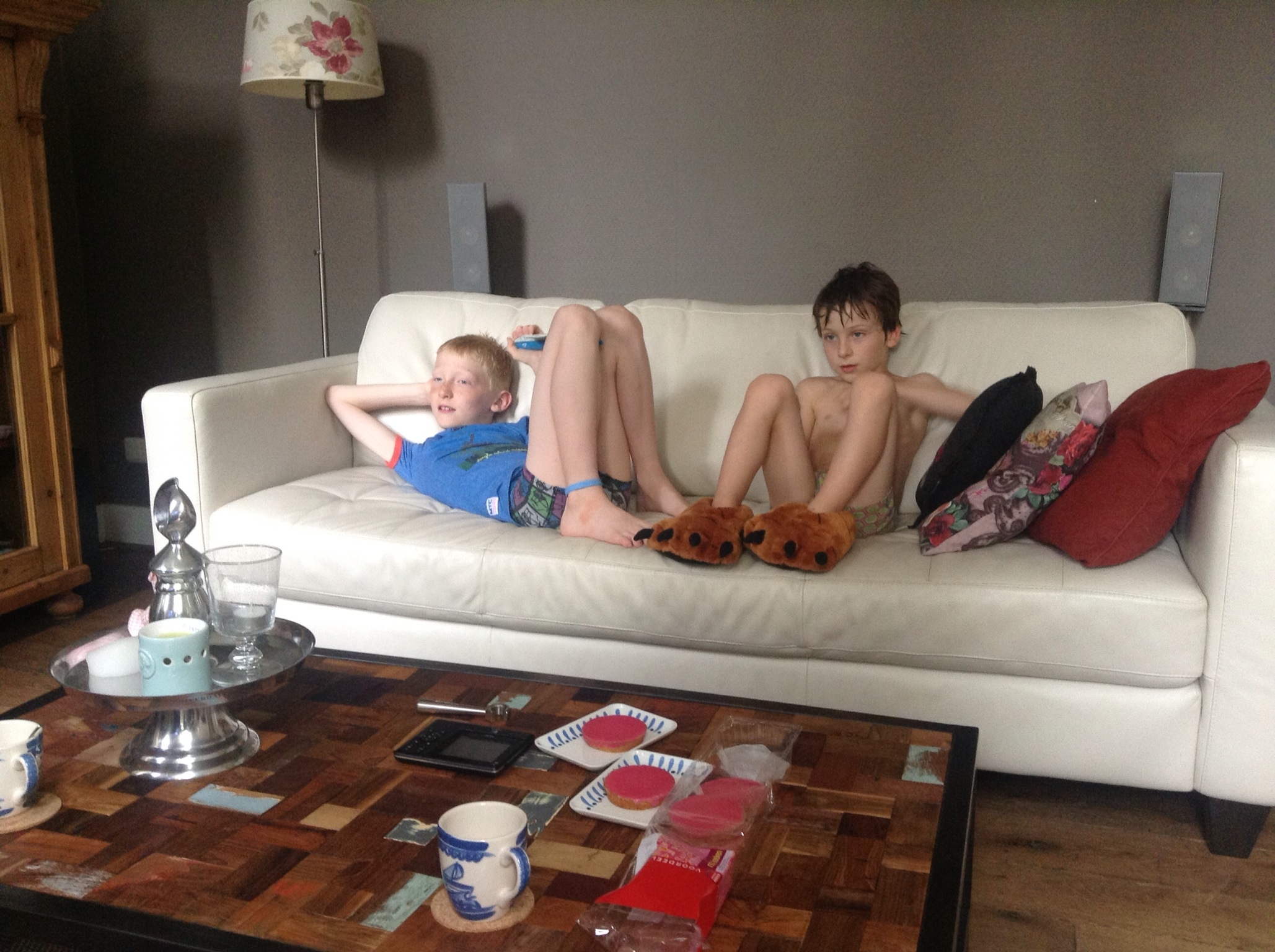 Bijna klaar voor vertrek..